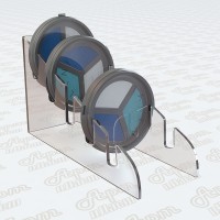 Пластикові підставки для тіней