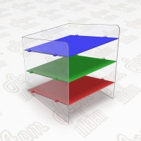 Подставка для бумаг горизонтальная